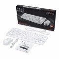 Zestaw przewodowy klawiatura+mysz Perixx PERIDUO-303 Compact biały - 1405932