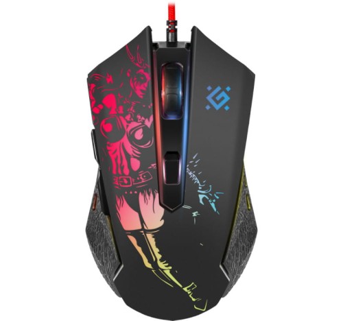 Mysz przewodowa Defender Sin'Sister GM-933 7200dpi 6P + podkładka Gaming + GRA - 1029875