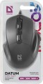 Mysz przewodowa Defender DATUM MB-347 optyczna 1600dpi 4P czarna - 1067905