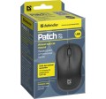 Mysz przewodowa Defender PATCH MS-759 OPTICAL 1000dpi 3P czarna - 953894
