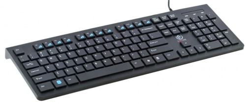 Klawiatura przewodowa Rebeltec SOLID USB czarna - 1273749