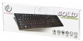 Klawiatura przewodowa Rebeltec SOLID USB czarna - 1066259