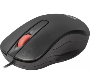 Mysz przewodowa Defender POINT MM-756 OPTICAL 1000dpi 3P czarna