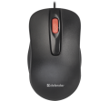 Mysz przewodowa Defender POINT MM-756 OPTICAL 1000dpi 3P czarna - 1331507