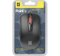 Mysz przewodowa Defender POINT MM-756 OPTICAL 1000dpi 3P czarna - 1331505
