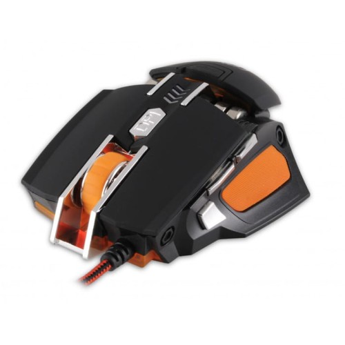 Mysz przewodowa Rebeltec TRANSFORMER optyczna Gaming USB czarna - 1294631