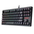 Klawiatura bezprzewodowa Redragon Knight RGB Gaming czarny - 1406184
