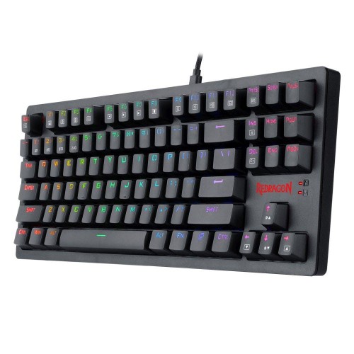Klawiatura bezprzewodowa Redragon Knight RGB Gaming czarny - 1406184