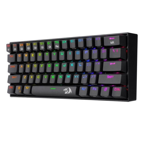 Klawiatura przewodowa Redragon K530 Draconic RGB Gaming Czarna - 1406207