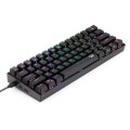 Klawiatura przewodowa Redragon K530 Draconic RGB Gaming Czarna - 1406209