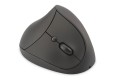 Mysz bezprzewodowa DIGITUS ergonomiczna pionowa 1600 DPI 6 przycisków 2,4 GHz akumulatorowa - 984639