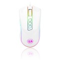 Mysz przewodowa Redragon COBRA Gaming biała - 985335