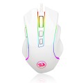 Mysz przewodowa Redragon M607W GRIFFIN White RGB GAMING Optyczna - 1406272