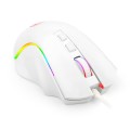 Mysz przewodowa Redragon M607W GRIFFIN White RGB GAMING Optyczna - 1406273