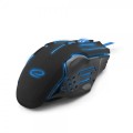 Mysz przewodowa Esperanza MX403 Apache optyczna Gaming 6D USB niebiesko-czarna - 1403869