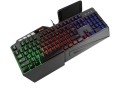Klawiatura przewodowa Fury Skyraider Gaming podświetlana czarna - 1029136