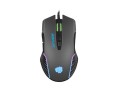 Mysz przewodowa Fury Hustler optyczna Gaming 6400 DPI czarna RGB - 1029603