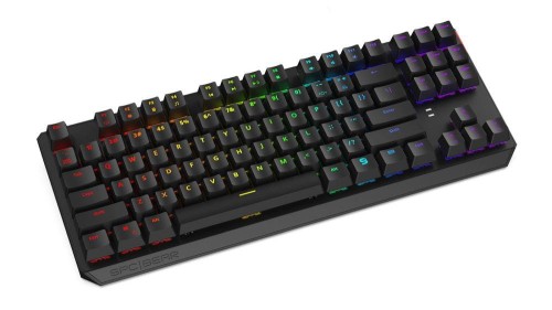 Klawiatura przewodowa SPC Gear GK630K Tournament Kailh Red RGB Gaming czarna - 1406336