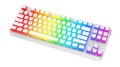 Klawiatura przewodowa SPC Gear GK630K Onyx White Tournament Kailh Red RGB Gaming biała - 1029309