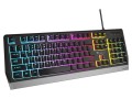 Klawiatura przewodowa Genesis Rhod 300 RGB Gaming czarna - 1029142