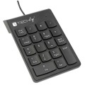 Klawiatura przewodowa numeryczna Techly USB Slim - 1406504