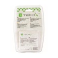 Mysz bezprzewodowa Techly 1600dpi optyczna biało-niebieska - 1406514