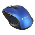 Mysz bezprzewodowa Techly 800/1200/1600dpi optyczna niebieska - 985406