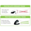 Mysz przewodowa Techly Ergonomiczna Optyczna 1000dpi - 1406528