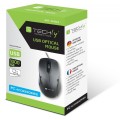 Mysz przewodowa Techly 1000dpi optyczna czarna - 1406534