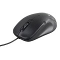 Mysz przewodowa Techly 1000dpi optyczna czarna - 985409