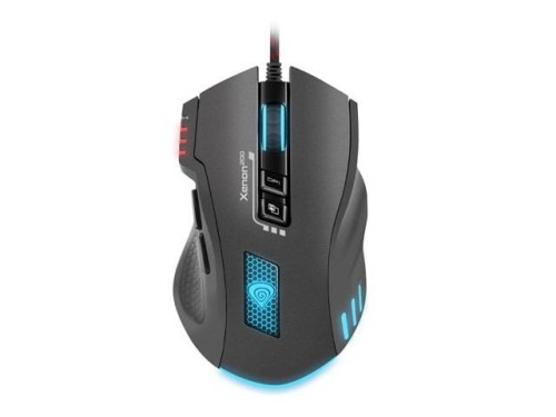 Mysz przewodowa Genesis Xenon 200 optyczna Gaming 3200DPI RGB czarna - 1403971
