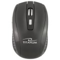 Mysz bezprzewodowa Titanum 6D SNAPPER TM105K optyczna 2,4GHz czarna - 929410