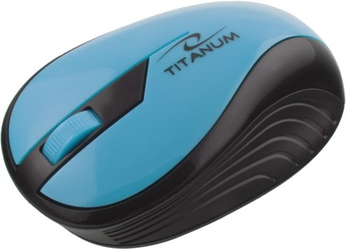 Mysz bezprzewodowa Titanum RAINBOW TM114T optyczna turkusowa - 700159