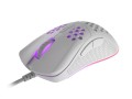 Mysz przewodowa Genesis Krypton 550 optyczna Gaming 8000DPI RGB biała - 1403995