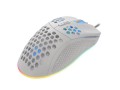 Mysz przewodowa Genesis Krypton 550 optyczna Gaming 8000DPI RGB biała - 1403996