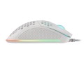 Mysz przewodowa Genesis Krypton 550 optyczna Gaming 8000DPI RGB biała - 1403997