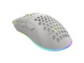 Mysz przewodowa Genesis Krypton 550 optyczna Gaming 8000DPI RGB biała - 1403998