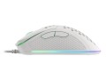 Mysz przewodowa Genesis Krypton 550 optyczna Gaming 8000DPI RGB biała - 1403999