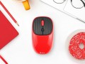 Mysz bezprzewodowa Tracer WAVE RF optyczna nano czerwona z akumulatorem - 1315196