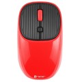 Mysz bezprzewodowa Tracer WAVE RF optyczna nano czerwona z akumulatorem - 1315195