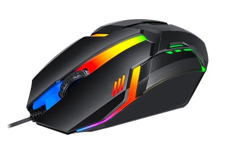 Mysz przewodowa VAKOSS TM-5133K, Gaming, podświetlenie RGB - 1194919