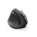 Mysz bezprzewodowa Hama EMW-500 ergonomiczna dla leworęcznych, czarna - 984765