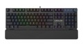 Klawiatura przewodowa KRUX Crato RGB Outemu Brown czarna - 1029381