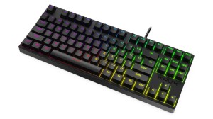 Klawiatura przewodowa KRUX ATAX PRO RGB TKL Gateron Blue czarna