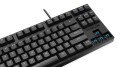 Klawiatura przewodowa KRUX ATAX PRO RGB TKL Gateron Blue czarna - 1404199