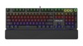 Klawiatura przewodowa Krux Crato PRO RGB Outemu Brown czarna - 1404226