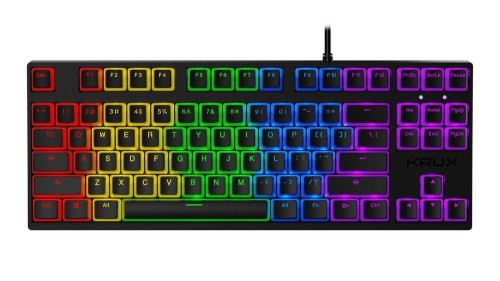 Klawiatura przewodowa Krux Atax RGB Pudding Outemu Black czarna - 1404242