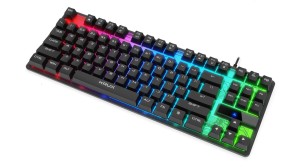 Klawiatura przewodowa KRUX Solar TKL RGB (KRX0114) Czarna