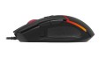 Mysz przewodowa KRUX Fuze optyczna Gaming czarna - 908310