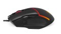 Mysz przewodowa KRUX Fuze optyczna Gaming czarna - 908307